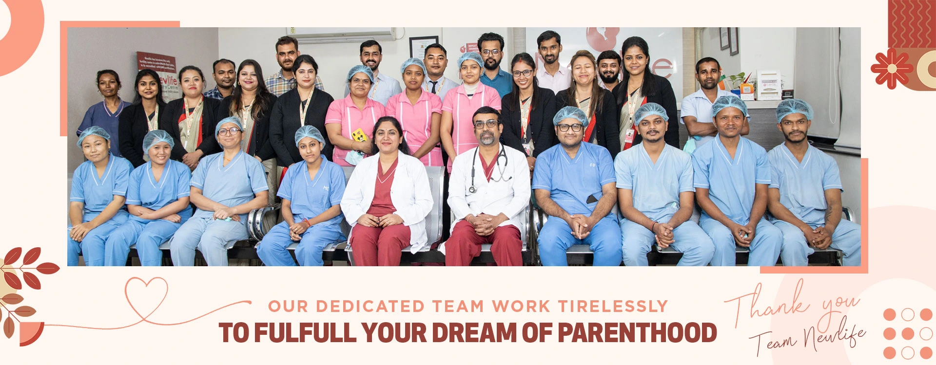 A dedicated team to help you achieve parenthood